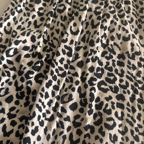 COTTON ON KIDS Ivory and black animal print dress size 5 - Picture 2 of 4